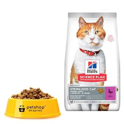 Hills Ördekli Kısırlaştırılmış Açık Kedi Maması