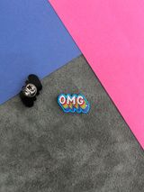 OMG Mavi | Yaka Rozeti