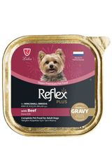 Reflex Plus Dana Etli Mini ve Küçük Irk Yetişkin Köpek Konservesi 85gr
