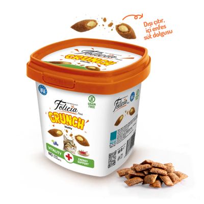 Felicia Vitality Kedi Crunch Ödül Maması 100g