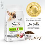 Felicia 3 Kg Kolajenli Kuzulu Az Tahıllı Small/Mini Yetişkin Köpek Maması HypoAllergenic Köpek Maması