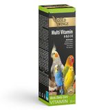 Gold Wings Kuşlar için Tüy Oluşumunu Destekleyici Sıvı MultiVitamin 20 ml