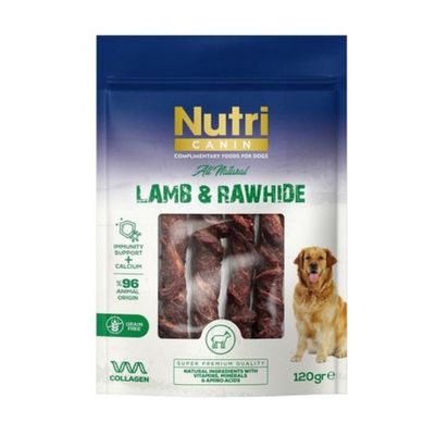Nutri Canin Kuzu Etli Sarılı Kemik L (120 g)