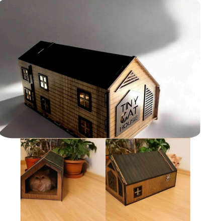 Tiny Cat House Kedi Evi