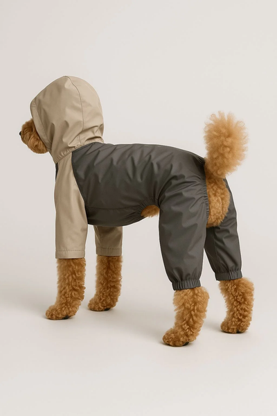 Urban Mist Luxe Rain Suit - Kedi & Köpek Yağmurluk & Rüzgarlığı