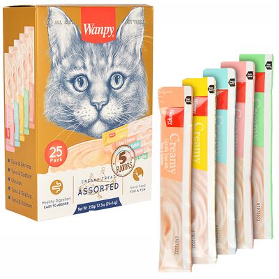 Wanpy Assorted Creamy Kedi Ödülü  14 Gr