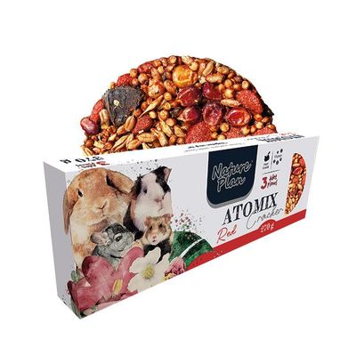 Nature Plan Atomix Cracker Red 270gr 12'li