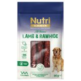 Nutri Canin Lamb & Rawhide Kuzu Etli Burgu Kemik S-M 80 Gr