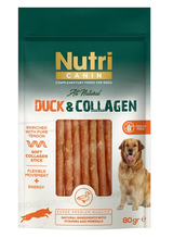 Nutri Canin Ördek Etli ve Kolajenli Tahılsız Köpek Et Ödülü 80 Gr.