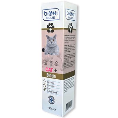 Bioxi Plus Cat Biotin Kedi Biotin Malt 100 ML