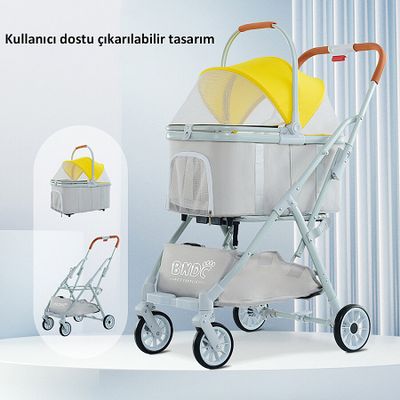 Henan Benedict Pet Taşıma Arabası Yeşil BNDC-105