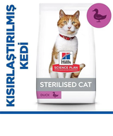 Hills Ördekli Kısırlaştırılmış Kedi Maması 8+2 10 kg