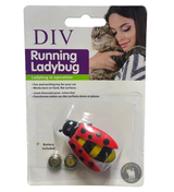 Mini Uğur Böceği Kedi Oyun Oyuncağı (Pilli)
