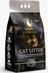 Cat Royale Aktif Karbonlu Topaklaşan 10 kg Bentonit Kedi Kumu