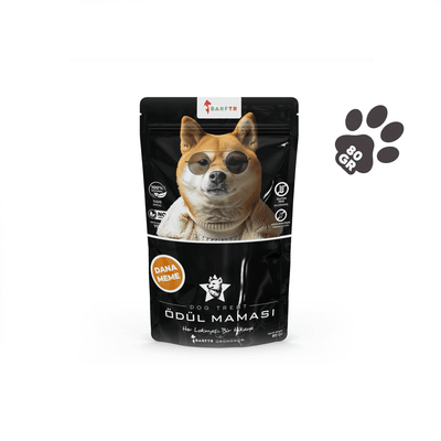 Dana Meme Parçaları Atıştırmalık Ödül Maması 80 GRAM Köpekler İçin