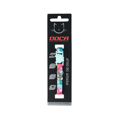 Doca Premium Gökkuşağı Desenli Kedi Boyun Tasması