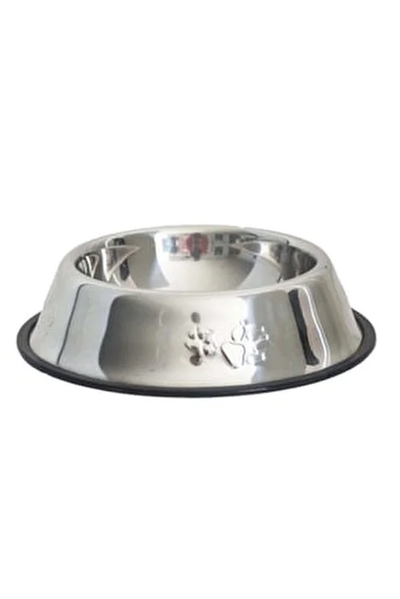 Çelik Metal Kedi Köpek Mama Ve Su Kabı 26  cm