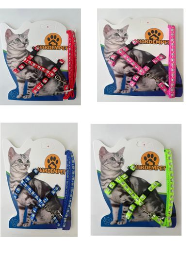 Kedi Bel Tasması Ayıcık Desenli