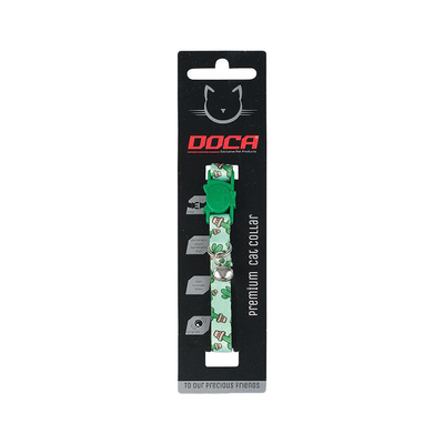 Doca Premium Kaktüs Desenli Kedi Boyun Tasması