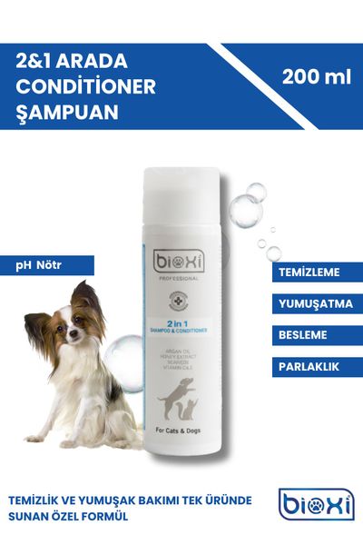 Bioxi® 2 in 1 Bakım Kremi ve Şampuan 200 ml