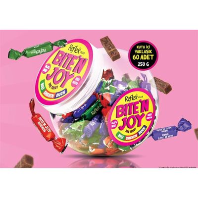 Reflex Plus Bite’n Joy Dana Etli, Tavuk Etli & Ördek Etli Köpek Ödülü (60'lı)