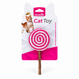 Matatabi Çubuklu İp Sargılı Lolipop Kedi Oyuncak