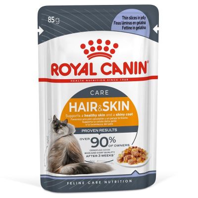 Royal Canin Pouch Jelly  Hair Skin Hassas Tüylü Kedi Maması 85 Gr