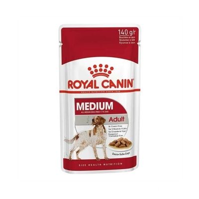 Royal Canin Sos İçinde Orta Irk Yetişkin Köpek Konservesi 140gr