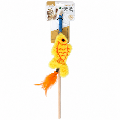 Royalist kedi oltası Matatabili Zilli 42 cm sap