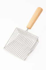 Ahşap Saplı Metal Kum Temizleme Küreği 15*15