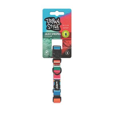 10835499  M-Pets Urban Style Jazz Strıpes Boyun Tasması (S)