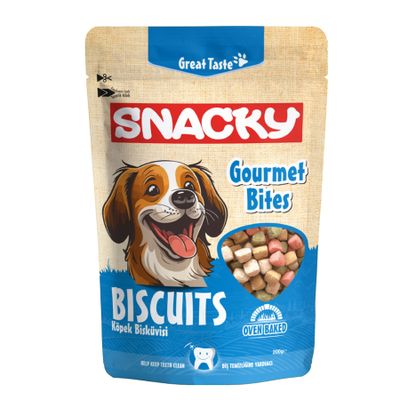 Snacyk Gourmet Bites Köpek Bisküvisi 200 gr