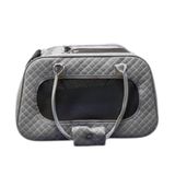 LaVista Kordelya Flybag Kedi Köpek Taşıma Çantası Gri