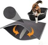 Elekli Kedi Kumu Paspası EKO 45x60cm (SİYAH)