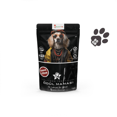 Dana Ciğer Parçaları Atıştırmalık Ödül Maması 80 GRAM Köpekler İçin