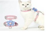 Çiçek Figürlü Kedi Tasması