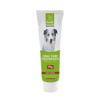 Nunbell Köpek Diş Macunu Et Tadında 95 gr