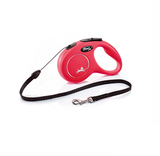 Flexi Classic Yeni Otomatik İpli Köpek Gezdirme Tasması 5 Metre. M Beden Kırmızı