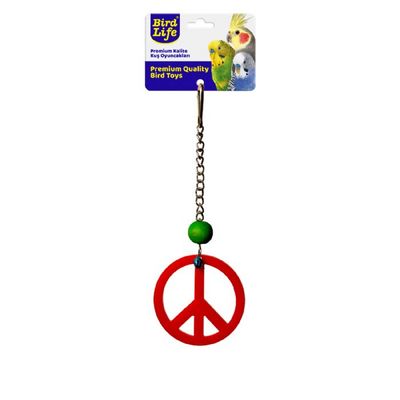 Brd1061-Birdlife Kuş Oyuncağı Akrilik Geometrik Şekilli Sarkaç-01
