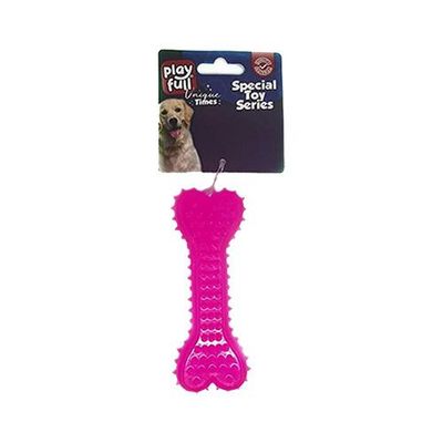 Playfull Plastik Kemik Köpek Çiğneme Oyuncağı (10,5 x 4,5 cm)