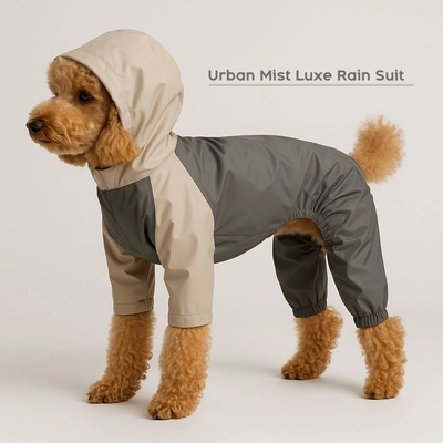Urban Mist Luxe Rain Suit - Kedi & Köpek Yağmurluk & Rüzgarlığı